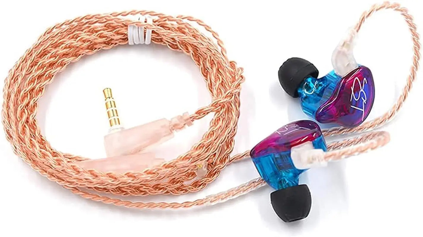 ZST 1BA 1DD in Ear Earphone Clear Hifi Monitor Earbuds Wired Sport Gaming Earphone for Musician Singer Audiophile