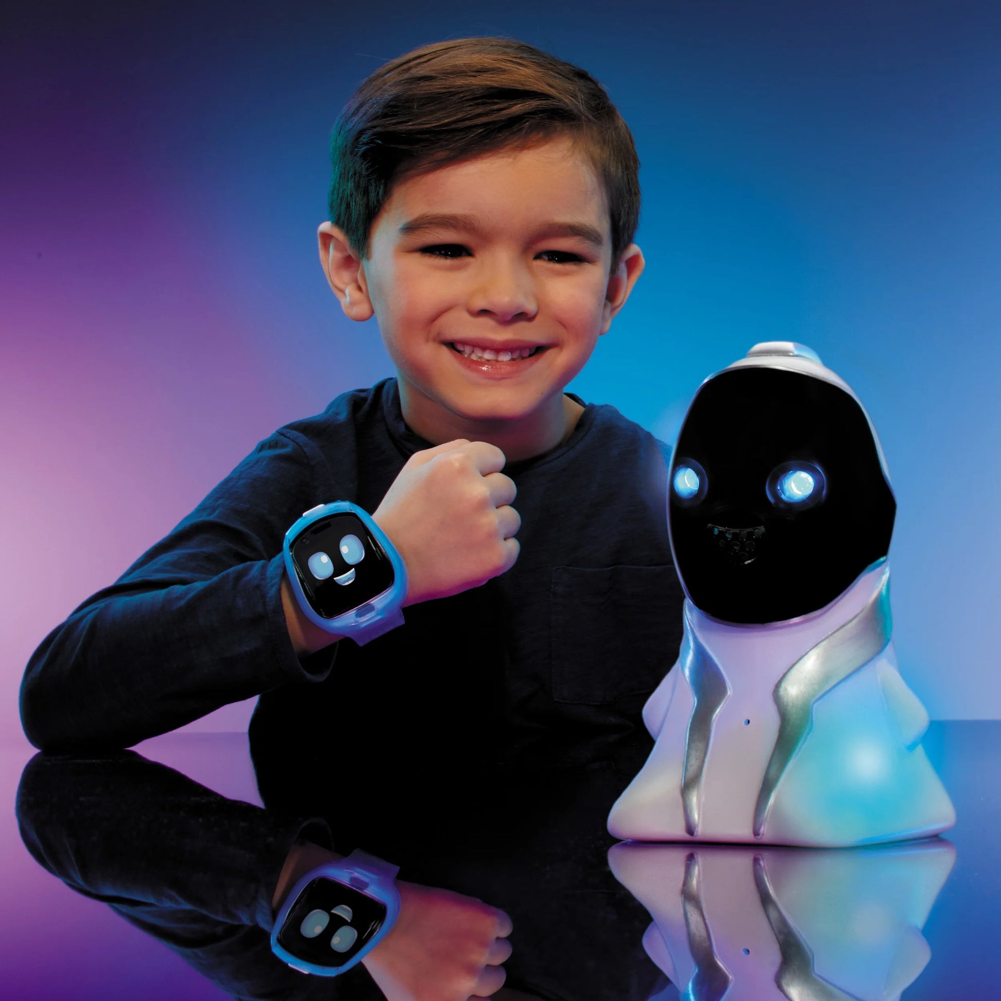 Tobi Friends Beeper, Interactive Toy Robot, with Movement, Lights & Sounds, Electronic STEM Toy with Voice Activation- Gift for Kids Boys Girls Ages 4 5 6+