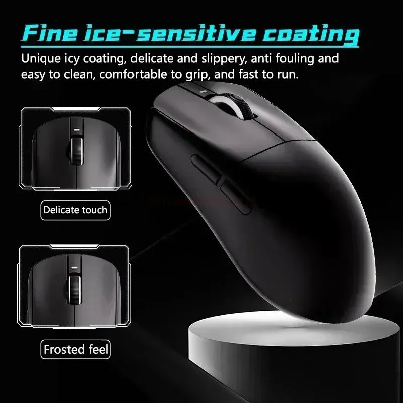 Vxe Dragonfly R1 Promax Gaming Mouse Bluetooth Mouse Rechargeable Gamer Paw3395 Lightweight Ergonomic Wireless Mouse Esport
