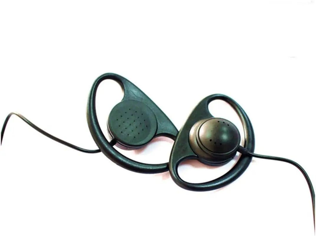 Single Side Earphone D Shape Earpiece Headset Listen Only 3.5Mm Hook Earbud Simultaneous Interpretation Headphone (1 Pack)