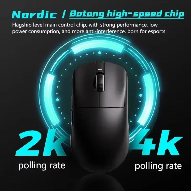 Vxe Dragonfly R1 Promax Gaming Mouse Bluetooth Mouse Rechargeable Gamer Paw3395 Lightweight Ergonomic Wireless Mouse Esport