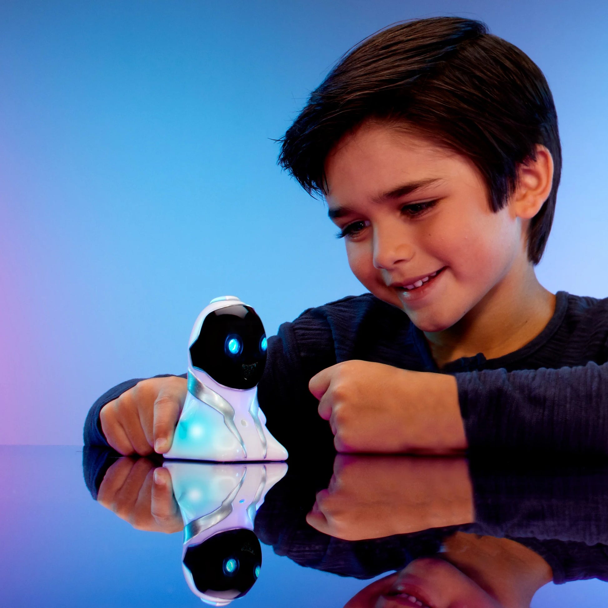 Tobi Friends Beeper, Interactive Toy Robot, with Movement, Lights & Sounds, Electronic STEM Toy with Voice Activation- Gift for Kids Boys Girls Ages 4 5 6+
