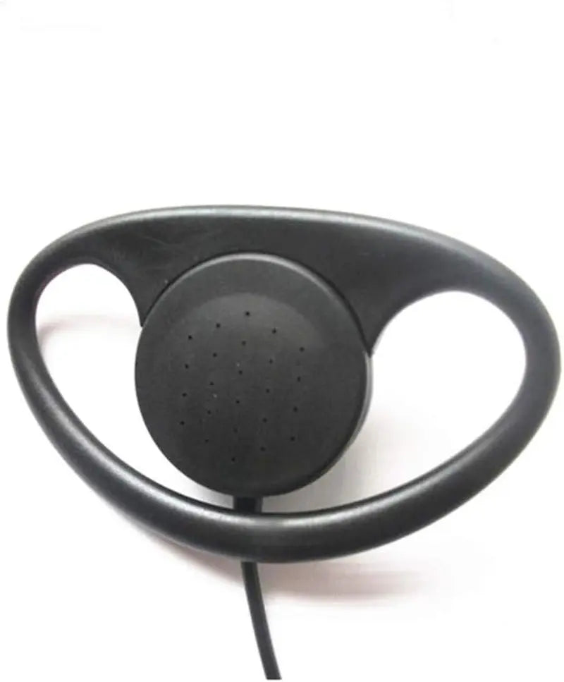 Single Side Earphone D Shape Earpiece Headset Listen Only 3.5Mm Hook Earbud Simultaneous Interpretation Headphone (1 Pack)
