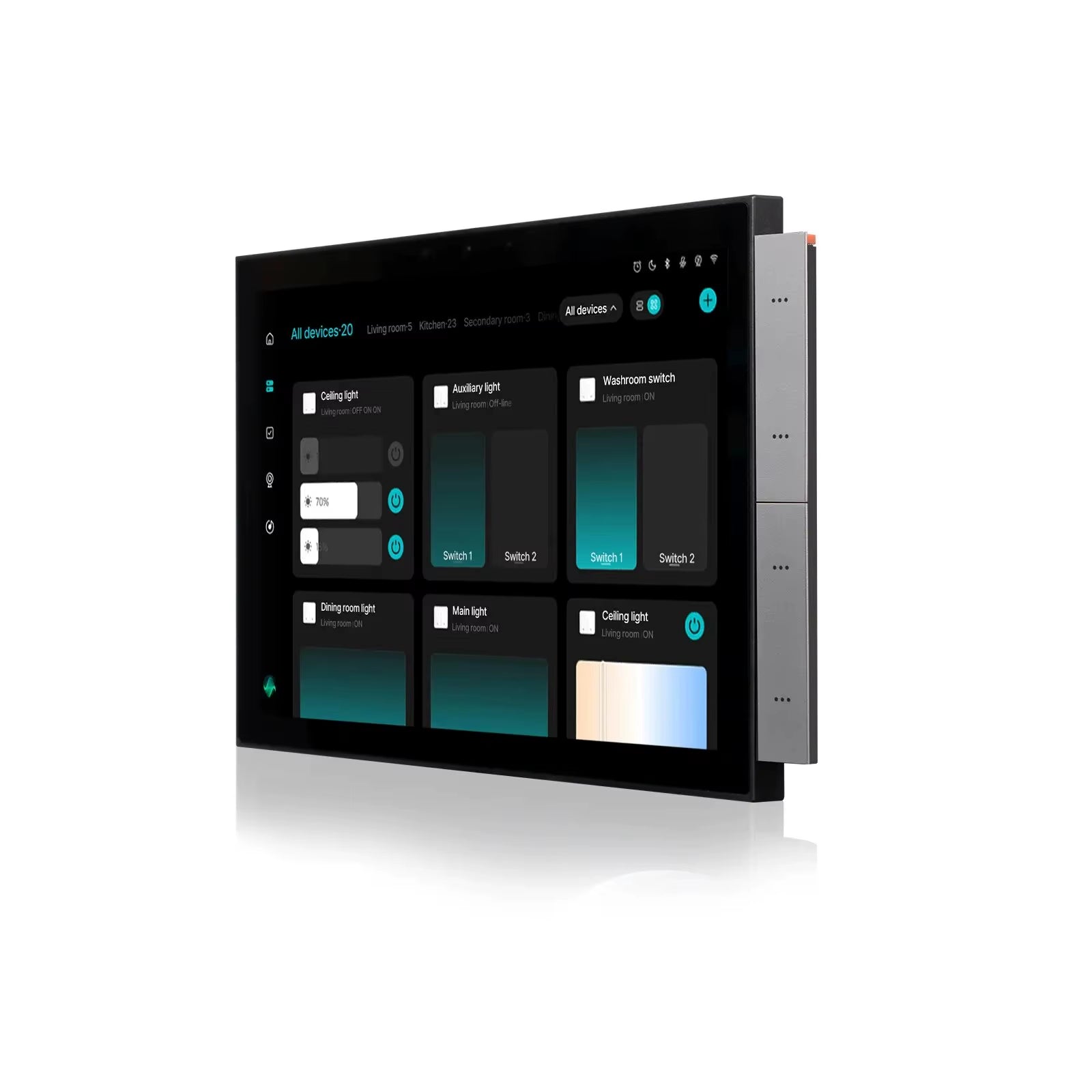 Smart Home Security Touch Screen Smart Hub Zigbee Gateway Linux Smart Touch Zigbee LCD Control Panel